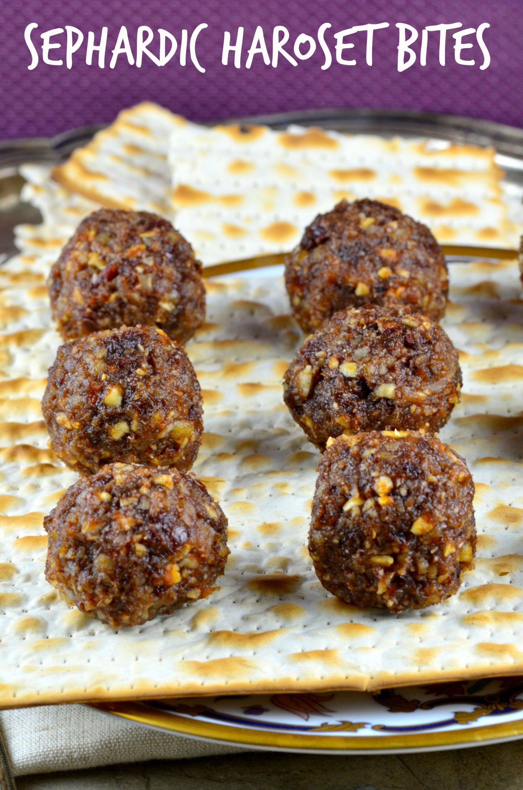 Vegan Passover Dessert Recipes
 Not Just for Passover Recipes Sephardic Style Haroset Bites