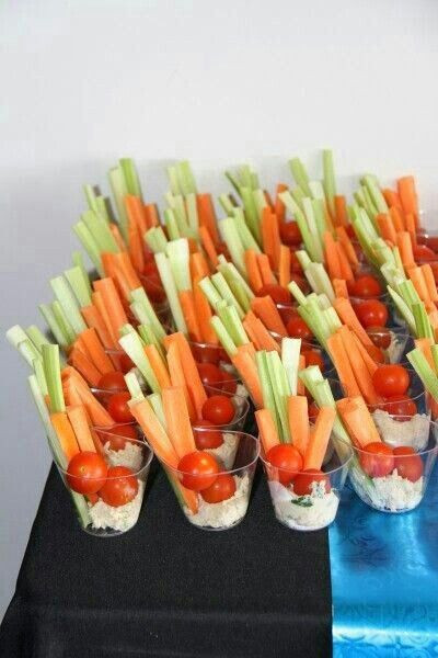 Vegetable Appetizers Finger Food
 Pin by Angie Jensen on graduation in 2019