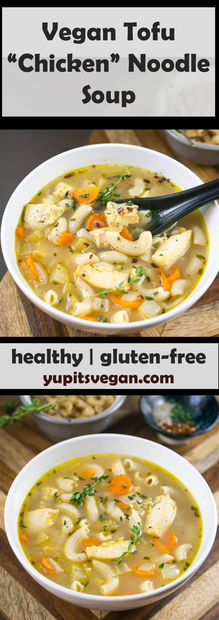 Vegetarian Chicken Noodle Soup
 Tofu Noodle Soup Recipe Vegan Chicken Noodle Soup