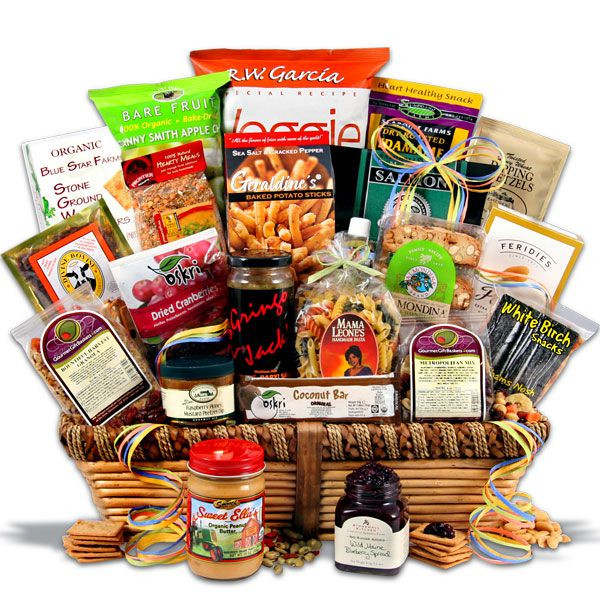 Vegetarian Gift Basket Ideas
 "Signature Series" Healthy Gift Basket