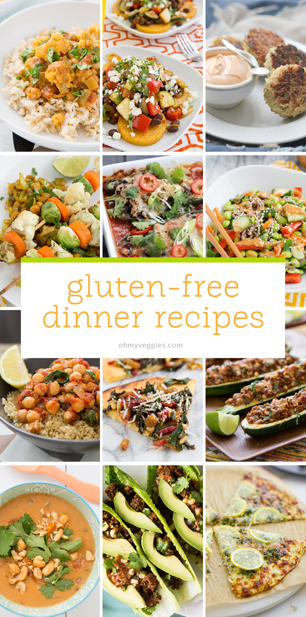 Vegetarian Gluten Free Recipes
 Ve arian & Gluten Free Dinner Ideas Oh My Veggies