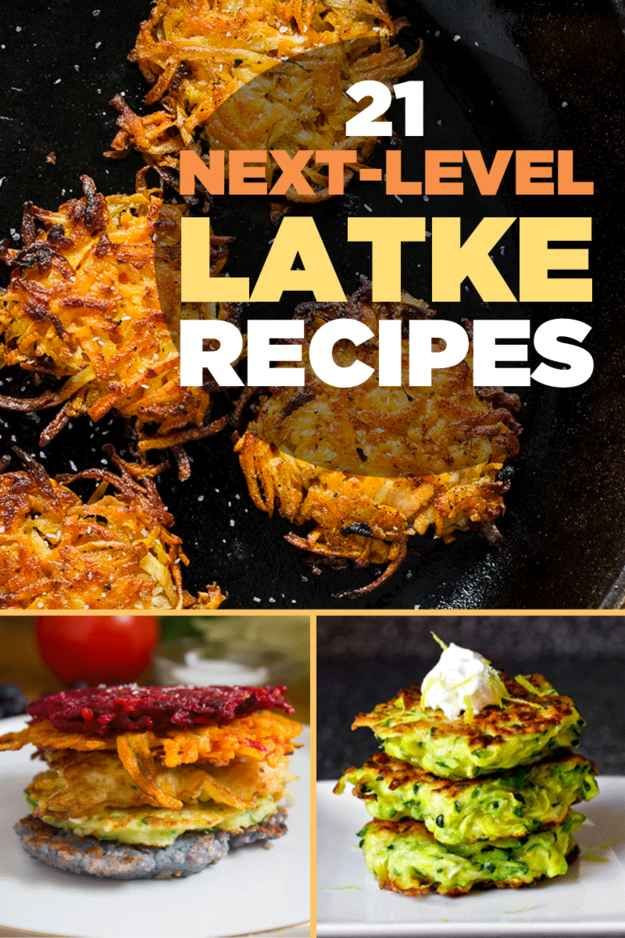 Vegetarian Hanukkah Recipes
 21 Next Level Latkes You Need To Try