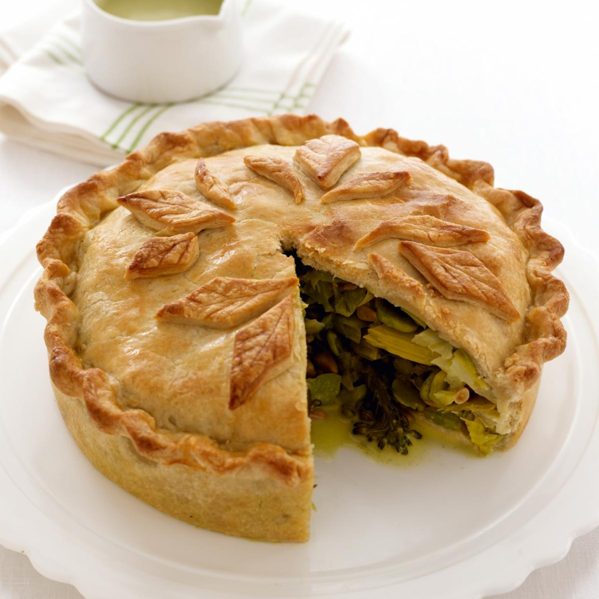 Vegetarian Pie Recipes
 A Luxuriant Ve able Pie Recipes