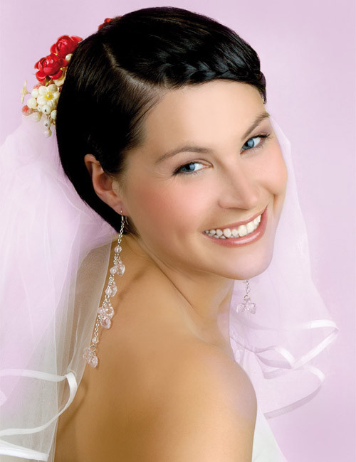 Very Short Wedding Hairstyles
 25 Best Wedding Hairstyles for Short Hair 2012 2013