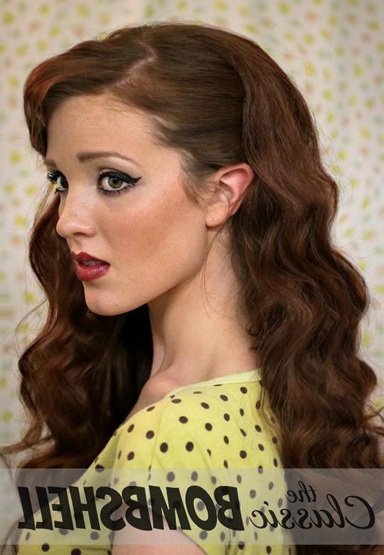 Vintage Hairstyle For Long Hair
 15 Best Collection of Easy Vintage Hairstyles For Long Hair