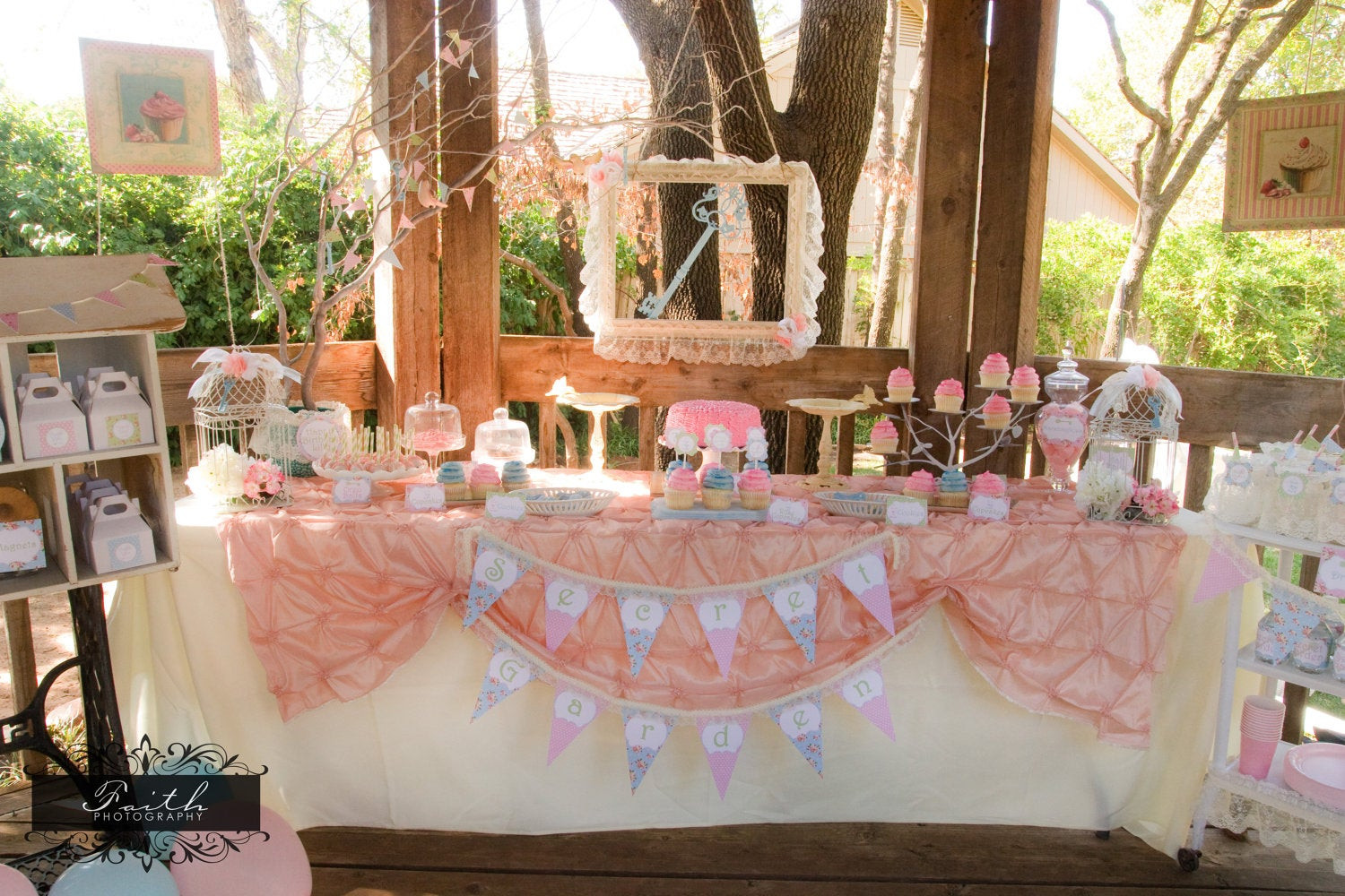 Vintage Tea Party Ideas
 Tea Party Girls Birthday Party Shabby Chic by