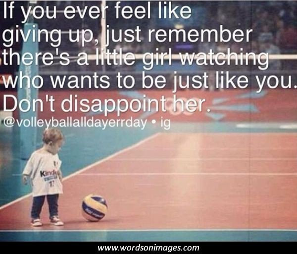 Volleyball Motivational Quotes
 Inspirational Volleyball Quotes And Sayings QuotesGram