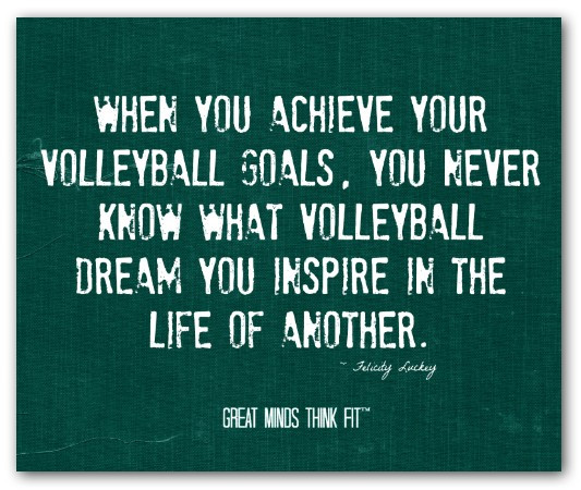 Volleyball Motivational Quotes
 Volleyball Quotes on Posters for Motivation
