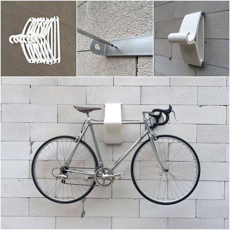 Wall Bike Rack DIY
 Pin de Donal Coad en later shit