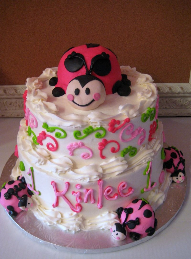 Walmart Birthday Cakes For Adults
 Ladybug Birthday Cake Idea for Little Girl Birthday Party