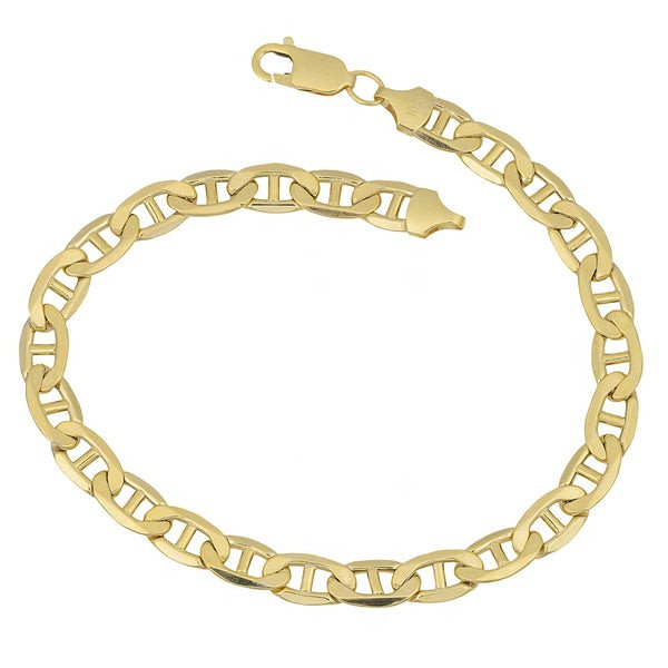 Walmart Jewelry Bracelets
 Shop Fremada 10k Yellow Gold Men s Mariner Link Bracelet