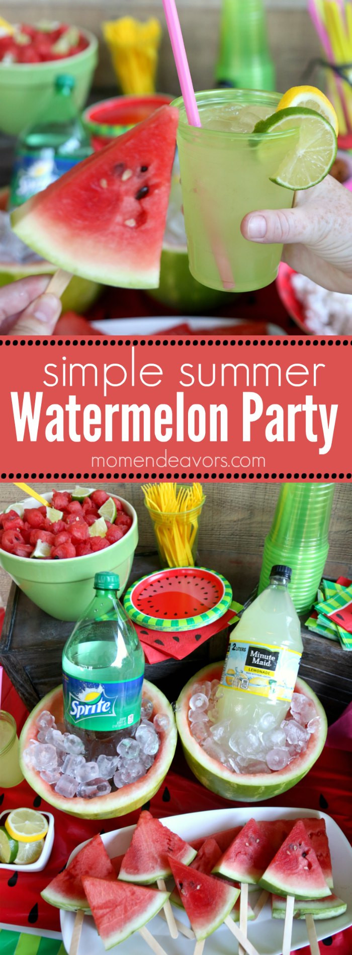 Watermelon Birthday Party
 Summer Fun Watermelon Party Ideas