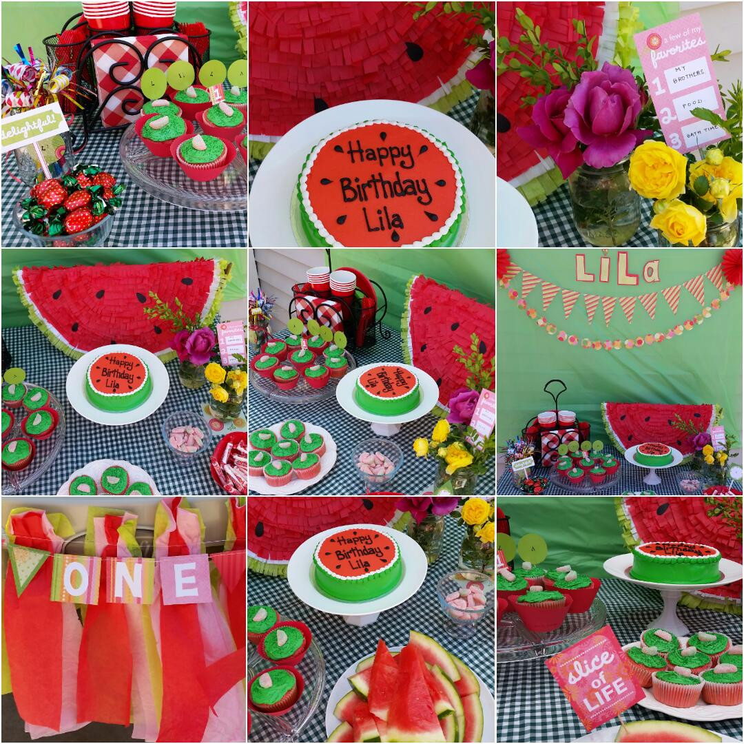 Watermelon Birthday Party
 Super Sweet Watermelon Birthday Party – Lively Little Home