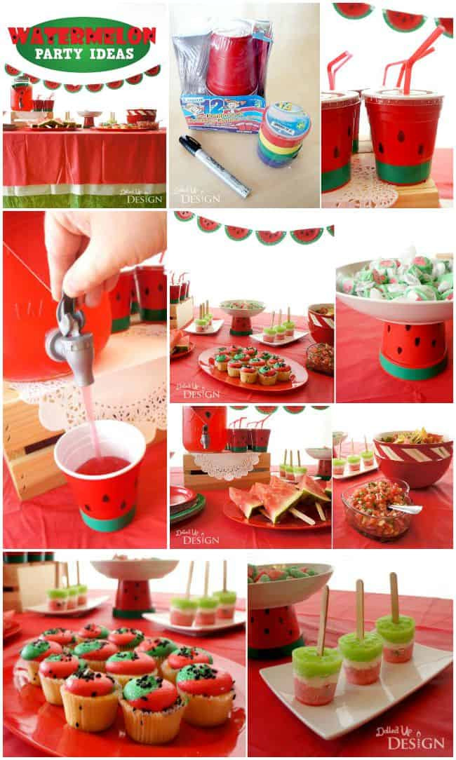 Watermelon Birthday Party
 Watermelon Party Ideas Moms & Munchkins