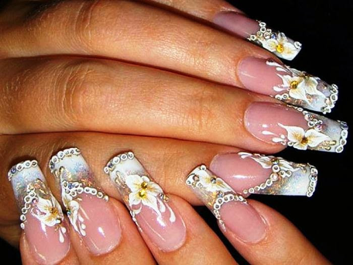 Wedding Acrylic Nails
 Summer Acrylic nail designs