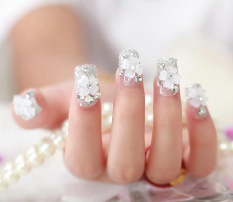 Wedding Acrylic Nails
 Wedding Nails