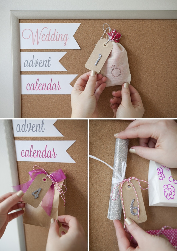 Wedding Advent Calendar Gift Ideas
 How to make a wedding advent calendar