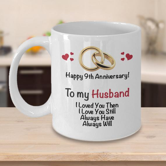 Wedding Anniversary Gifts For Husband
 9th Anniversary Gift Ideas for Husband 9th Wedding