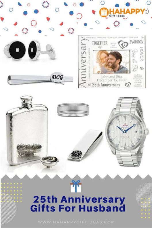 Wedding Anniversary Gifts For Husband
 25th Silver Wedding Anniversary Gifts For Husband