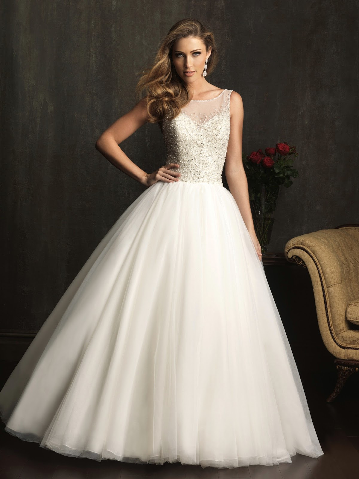 Wedding Ball Gowns
 DressyBridal Allure Wedding Dresses Fall 2013 Collection