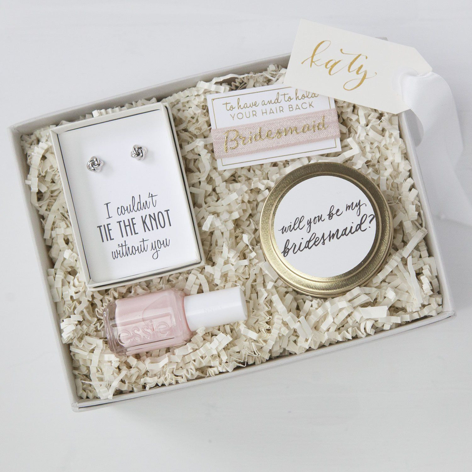Wedding Bridesmaid Gifts
 Be My Bridesmaid Gift Box