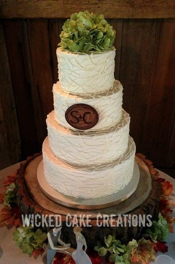 Wedding Cakes Dayton Ohio
 Wicked Cake Creations Wedding Cake Dayton OH