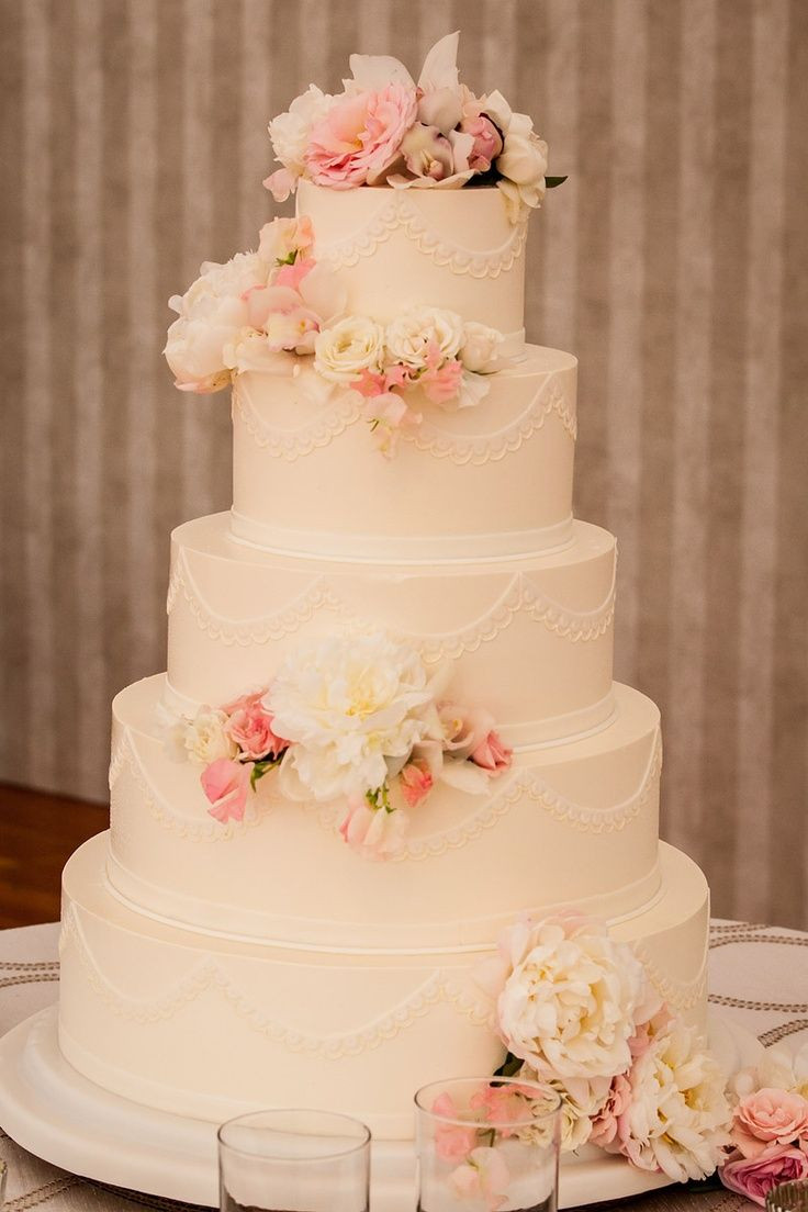 Wedding Cakes On Pinterest
 Found on WeddingMeYou Floral Wedding Cakes flowers