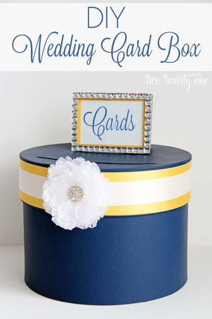Wedding Card Boxes DIY
 Favorite Pinterest Finds