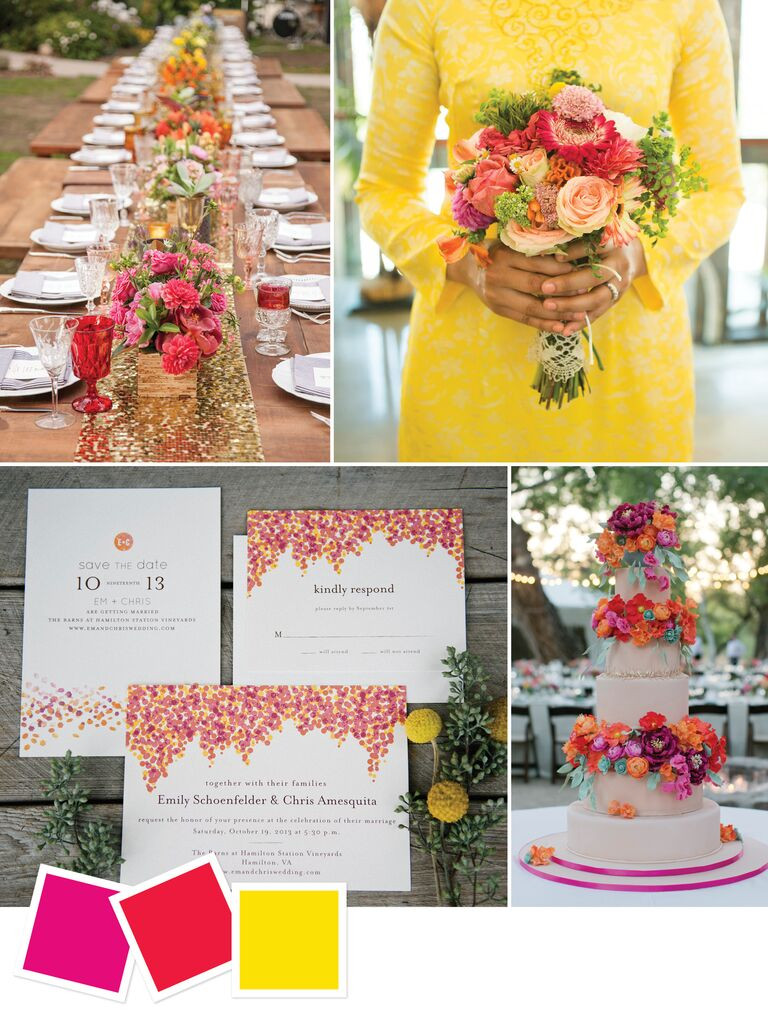 Wedding Color Palette
 15 Wedding Color bination Ideas for Every Season