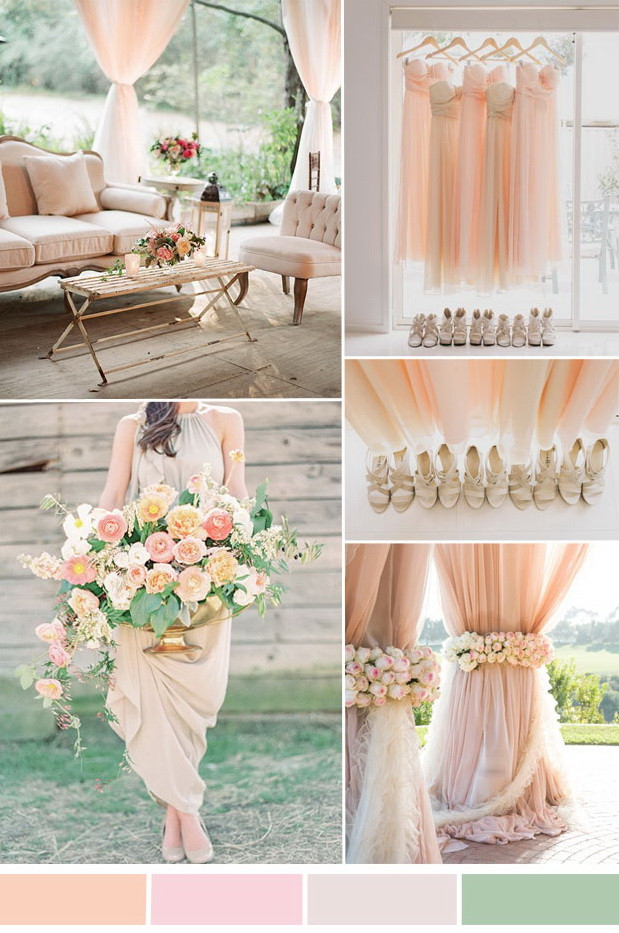 Wedding Color Palette
 Top 5 Neutral Wedding Color bos Ideas 2015