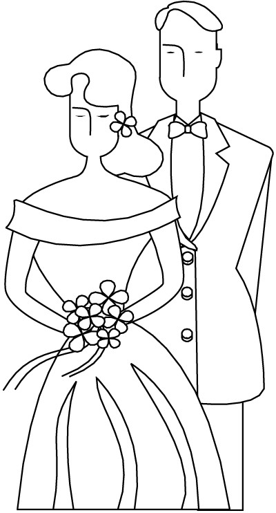 Wedding Coloring Book
 Boba s blog Delicate classical paying homage Wedding