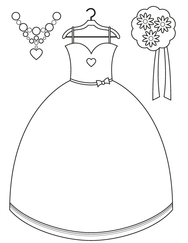Wedding Coloring Book
 17 Wedding Coloring Pages for Kids Who Love to Dream About
