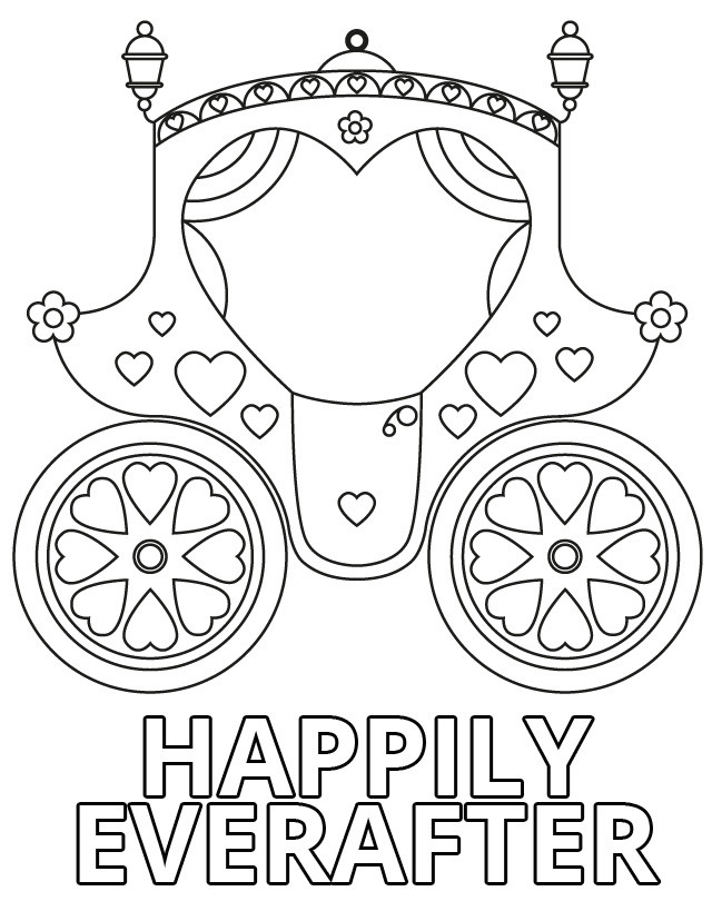 Wedding Coloring Book
 17 wedding coloring pages for kids who love to dream about