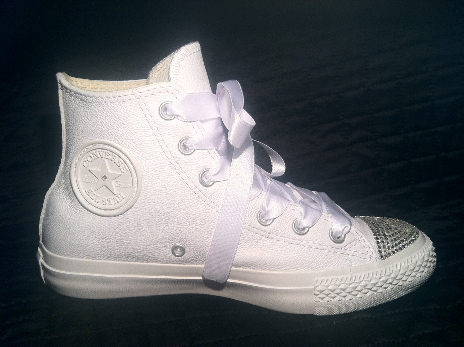 Wedding Converse Shoes
 Custom Converse Wedding Shoes Chuck Taylor All by