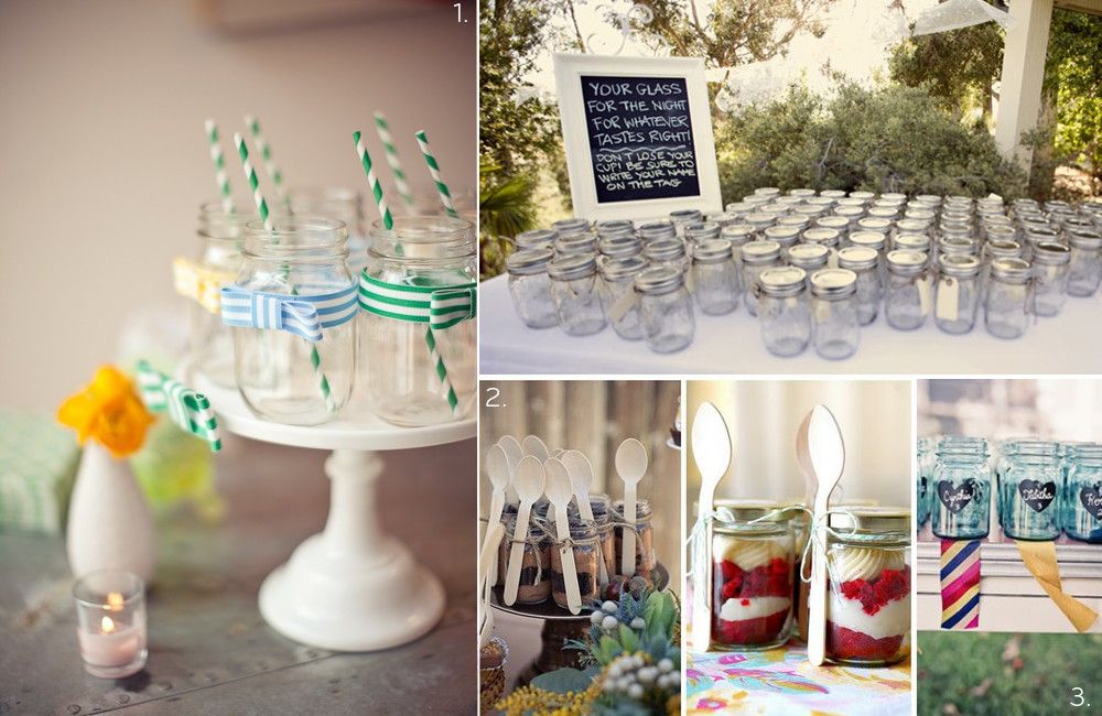 Wedding DIY Projects
 DIY wedding projects for vintage brides mason jars 1