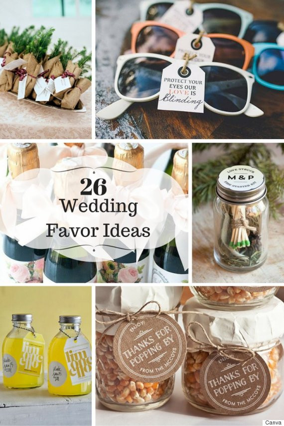 Wedding Favor Gift Ideas
 26 Wedding Favour Ideas Your Guests Will Love