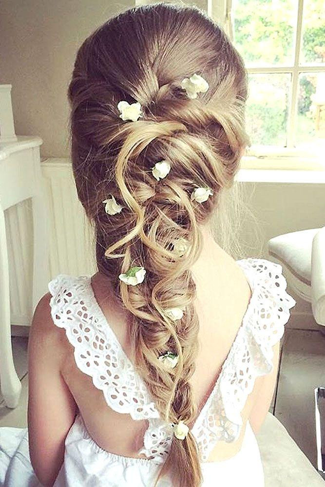 Wedding Flower Girl Hairstyles
 Flower Girls & Ring Bearers 24 Cute Flower Girl