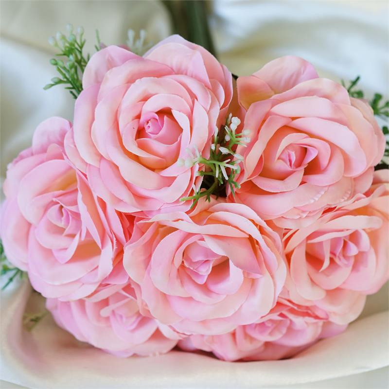 Wedding Flowers Wholesale
 Silk ROSES Artificial BOUQUETS Wedding Flowers