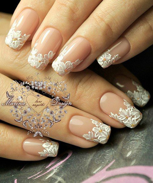 Wedding Gel Nails Designs
 30 Elegant Wedding Nail Designs
