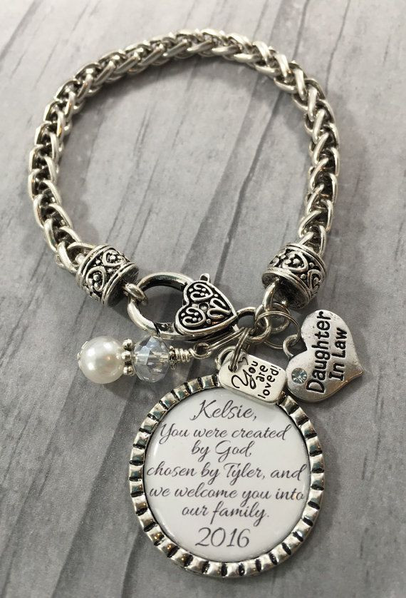 Wedding Gift Ideas From Mother To Daughter
 DAUGHTER in Law BRACELET Future Daughter in Law Gift for