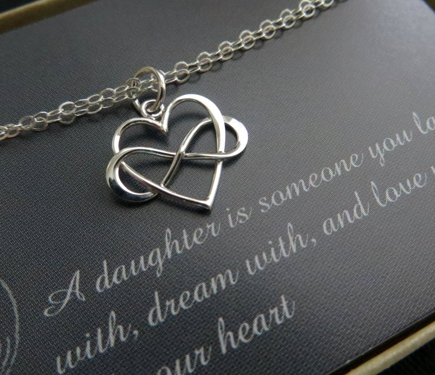 Wedding Gift Ideas From Mother To Daughter
 Gift for daughter from mom infinity heart bracelet wedding
