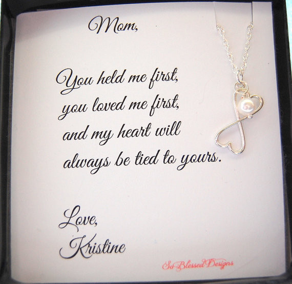 Wedding Gift Ideas From Mother To Daughter
 Mother of the Bride jewelry Mother of the Groom ts