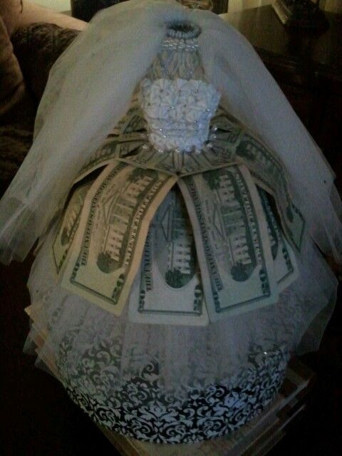 Wedding Gift Money Ideas
 Money bridal gown t