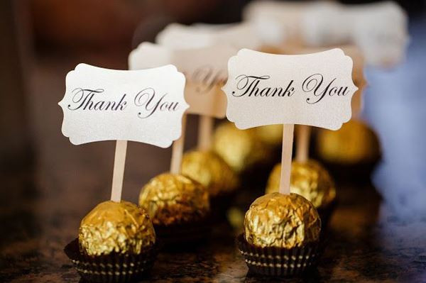 Wedding Gift Thank You
 25 INETRESTING THANK YOU WEDDING GIFT FOR THE GUESTS