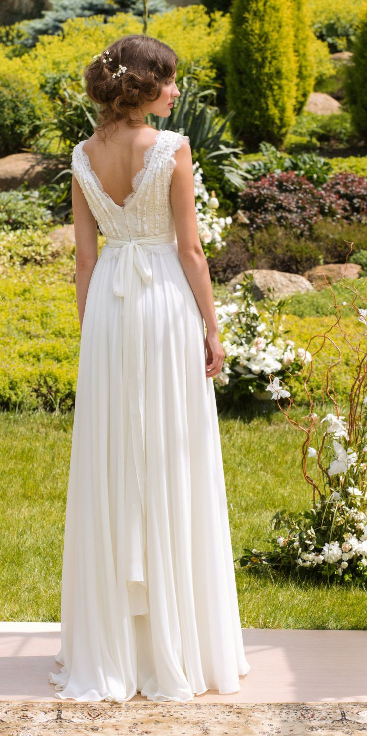 Wedding Gown Designer
 Designer Wedding Dress Bohemian Wedding gown Made from