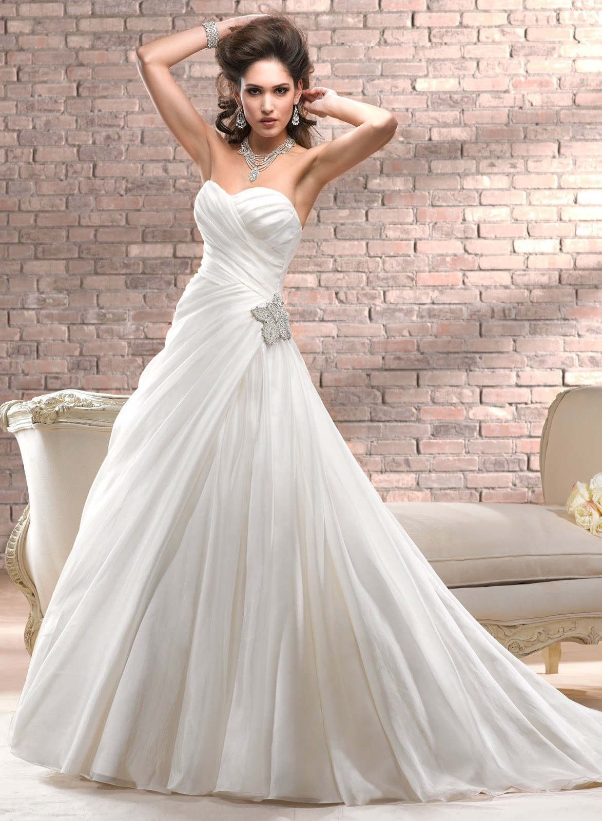 Wedding Gown Designer
 Maggie Sottero Spring 2013 Divina Bridal Wedding Dresses