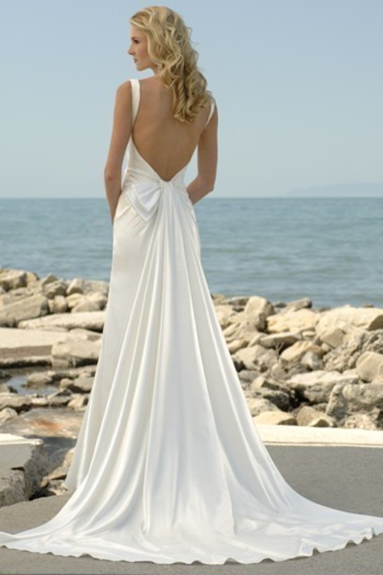 Wedding Gowns For Beach Wedding
 Beach Dress Picture Collection