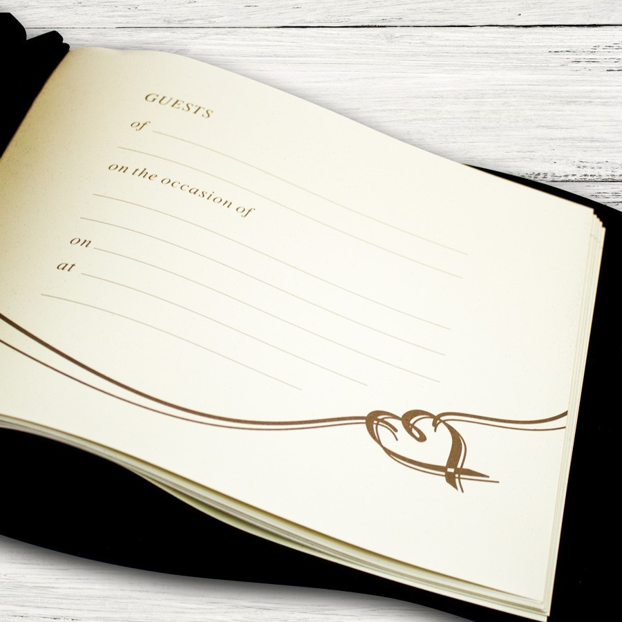 Wedding Guest Book Ideas Uk
 Personalised Wedding Guest Book & Pen Set