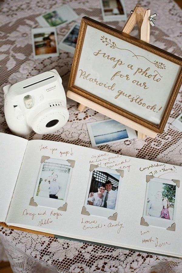 Wedding Guest Book Photo Book Ideas
 25 Sweet and Memorable Wedding Guest Book Ideas Bored Art