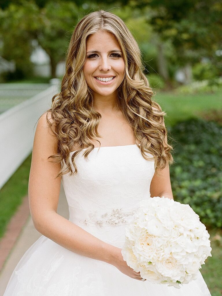 Wedding Hairstyles Curled
 16 Curly Wedding Hairstyles for Long and Short Hair